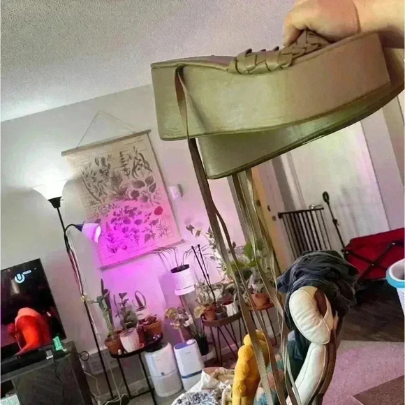 NASTY GAL NUDE WEDGE HEELS SIZE 7 - Picture 6 of 7